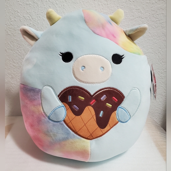 NWT Caedia, The Cow, 12" Squishmallows - Picture 1 of 7